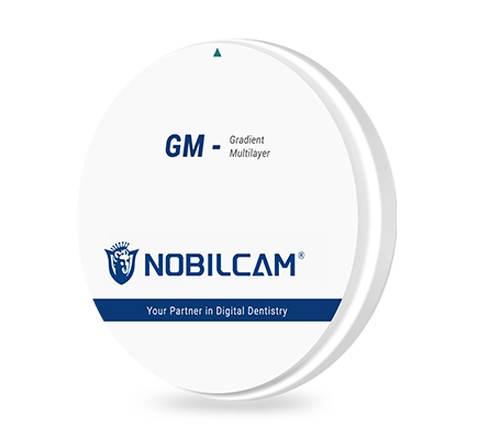 NOBILCAM GM-3D gradien multilapis zirkonia