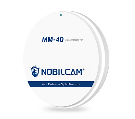 NOBILCAM MM-4D MaxMultilayer Zirconia disc